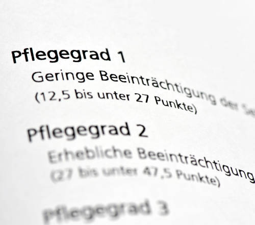 Pflegeleistungen Umbau